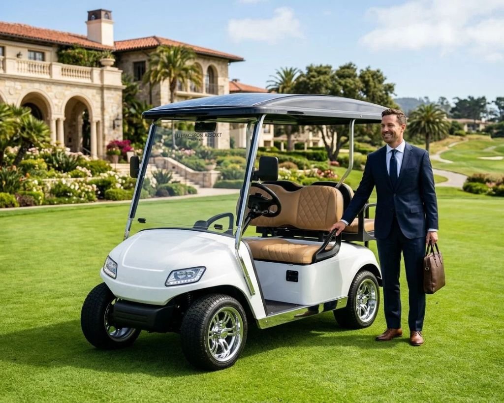 Astra Golf Cart & Advik Solar EV Innovation still 4